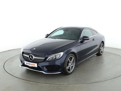 Gebraucht Mercedes C250 AMG line 211 PS (155 kW) 2016 Blau Coupé