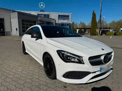 Gebraucht Mercedes CLA250 Shooting Brake 211 PS (155 kW) 2018 Weiß Kombi