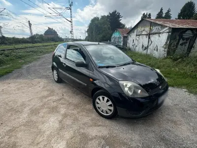 Gebraucht Ford Fiesta 72 PS (52 kW) 2007 Schwarz Kleinwagen