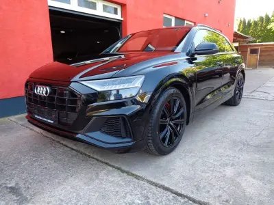 Brugt Audi Q8 S-Line 340 HK (250 kW) 2021 Sort SUV