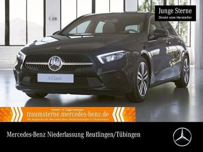 Schwarz Gebraucht 2021 Mercedes A180 Progressive Limousine | 22.490 € (Fairer Preis)