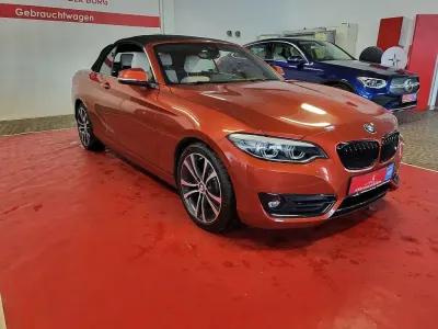 Używany BMW 230 Sport Line 252 KM (185 kW) 2021 Pomarańczowy Kabriolet