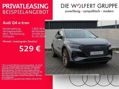 Grau Neu 2025 Audi Q4 e-tron S-Line SUV | 64.789 € (Teuer)