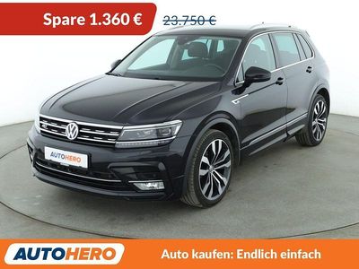 Usata VW Tiguan Highline 150 CV (110 kW) 2017 Nero SUV