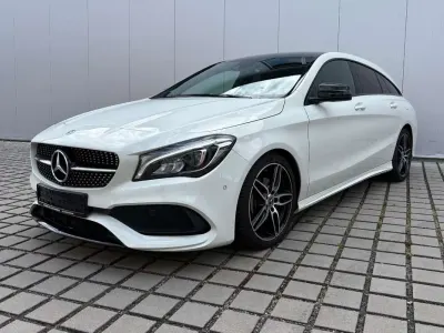 Gebraucht Mercedes CLA200 AMG 156 PS (114 kW) 2017 Calcitweiss/zirrusweiss Coupé