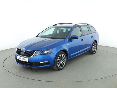 Brugt Skoda Octavia Soleil 190 HK (139 kW) 2019 Blå Stationcar
