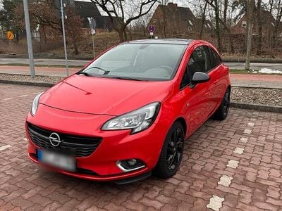 Gebraucht Opel Corsa Color Edition 90 PS (66 kW) 2015 Rot Kleinwagen