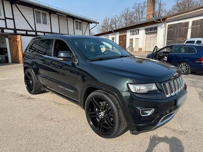 Gebraucht Jeep Grand Cherokee Overland 250 PS (183 kW) 2015 Grün SUV