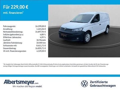 Usata VW Caddy 75 CV (55 kW) 2022 Bianco Monovolume