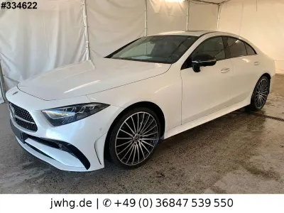 Używany Mercedes CLS300 AMG line 265 KM (194 kW) 2022 Biały Coupe