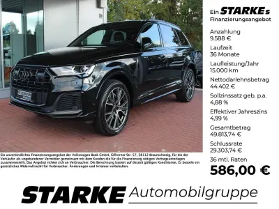Brugt Audi Q7 S-Line 340 HK (250 kW) 2022 Sort SUV