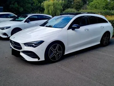Gebraucht Mercedes CLA200 AMG 163 PS (119 kW) 2024 Weiß Coupé
