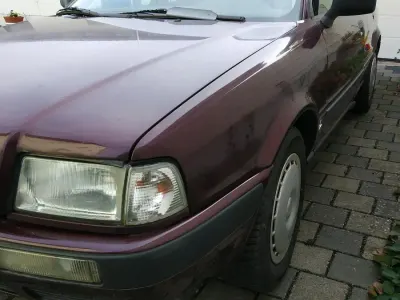 Gebraucht Audi 80 115 PS (84 kW) 1993 Rot Kombi