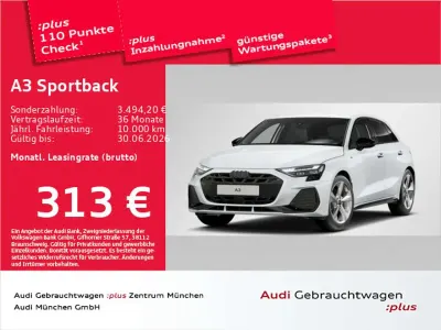 Second-hand Audi A3 S-Line 116 CP (85 kW) 2025 Alb Berlinǎ