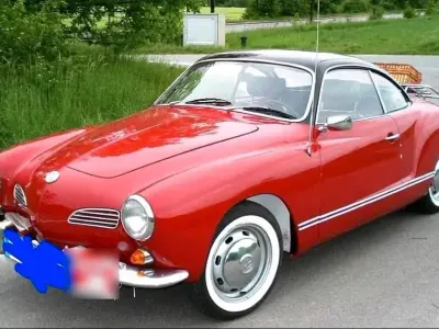 Gebraucht VW Karmann Ghia Karmann 1968 Rot Coupé