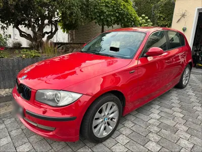 Gebraucht BMW 116 M Sport 122 PS (89 kW) 2008 Rot Kleinwagen