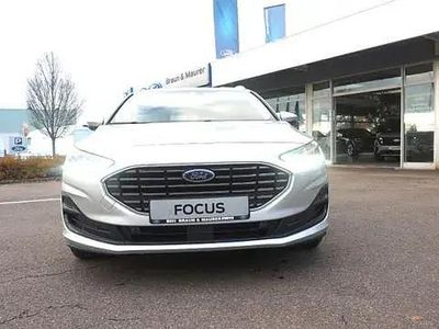 Polarsilber metallic Gebraucht 2024 Ford Focus Titanium X Limousine | 28.480 € (Teuer)