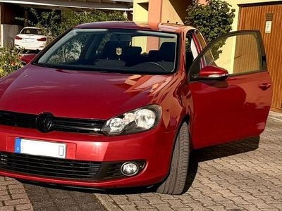 Usata VW Golf VI Trendline 105 CV (77 kW) 2011 Rosso Utilitaria