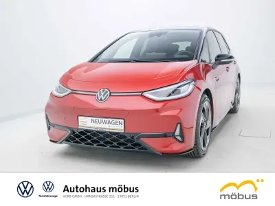 Gebraucht VW ID.3 GTX 210 kW (286 PS) 2025 Kings red metallic schwarz uni Kleinwagen