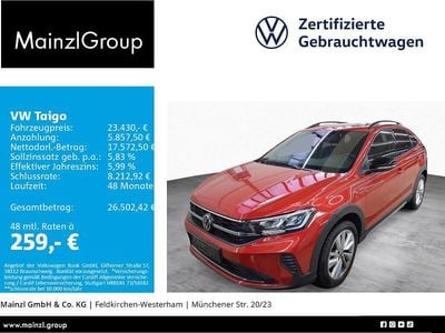 Rot Gebraucht 2025 VW Taigo Goal SUV | 23.430 € (Guter Preis)