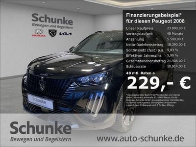 Schwarz Gebraucht 2025 Peugeot 2008 Allure SUV | 23.890 € (Fairer Preis)