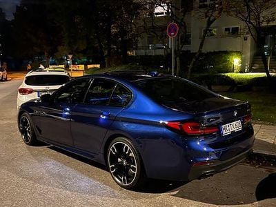 Gebraucht BMW 530 Sport Line 252 PS (185 kW) 2019 Blau Limousine