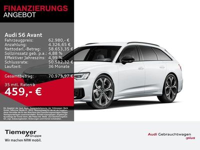 Gebraucht Audi S6 Ambiente 344 PS (253 kW) 2025 Gletscherweiß metallic Kombi