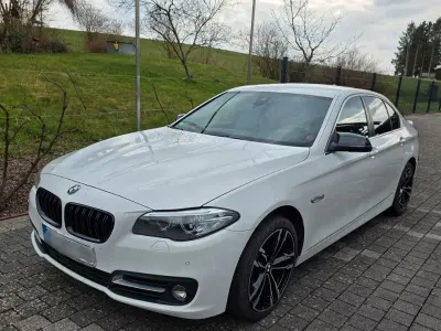 Używany BMW 520 Performance 235 KM (172 kW) 2016 Biały Sedan/Limuzyna
