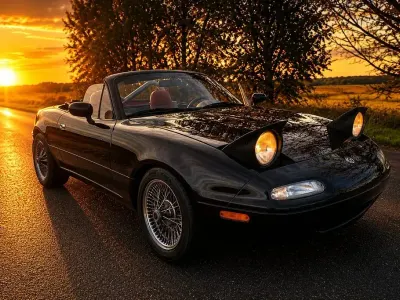 Gebraucht Mazda MX5 280 PS (205 kW) 1995 Braun Cabrio