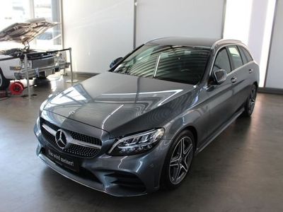 Gebraucht Mercedes C300 AMG 258 PS (189 kW) 2019 Grau , selenitgrau metallic Limousine