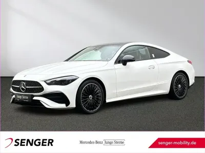 Brugt Mercedes CLE300 AMG 258 HK (189 kW) 2025 Hvid Coupe