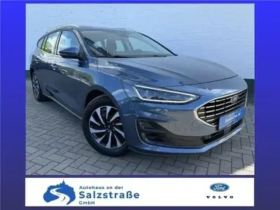 Brugt Ford Focus Titanium 125 HK (91 kW) 2023 Blå Sedan