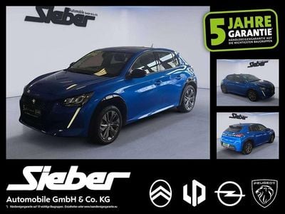 Gebraucht Peugeot e-208 Active 100 kW (136 PS) 2023 Blau Kleinwagen