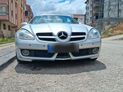 Gebraucht Mercedes SLK200 AMG 200 PS (147 kW) 2004 Silber Cabrio