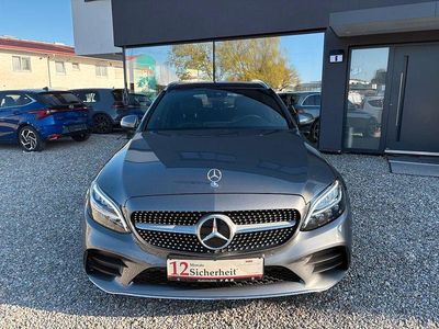 Second-hand Mercedes C200 AMG line 184 CP (135 kW) 2018 Gri Berlinǎ