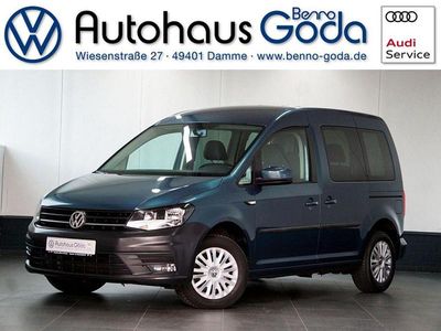 Usata VW Caddy Trendline 102 CV (75 kW) 2018 Verde Monovolume