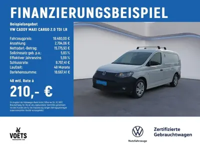 Gebraucht VW Caddy 102 PS (75 kW) 2022 Weiß Van / Kleinbus