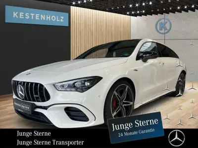 Gebraucht Mercedes CLA45 AMG AMG 421 PS (309 kW) 2025 Polarweiß uni Coupé