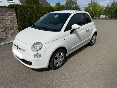 Gebraucht Fiat 500 69 PS (50 kW) 2008 Weiß Kleinwagen