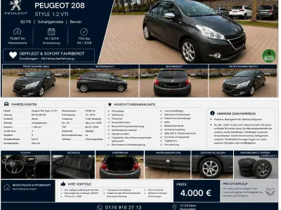 Gebraucht Peugeot 208