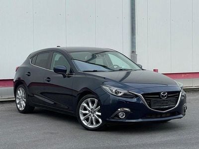 Gebraucht Mazda 3 Sports-Line 150 PS (110 kW) 2014 Blau Limousine