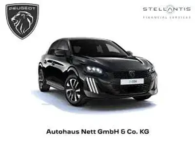 Neu Peugeot e-208 114 kW (156 PS) 2026 Schwarz (perla nera schwarz) Kleinwagen