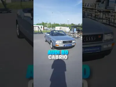 Gebraucht Audi Cabriolet 116 PS (85 kW) 1995 Silber Cabrio