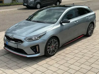 Gebraucht Kia ProCeed GT GT 204 PS (150 kW) 2019 Silber Kleinwagen