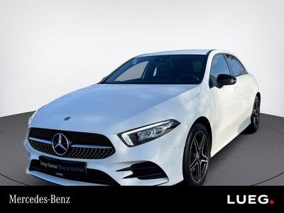 Gebraucht Mercedes A250 Night 218 PS (160 kW) 2022 Unilack polarweiß Limousine