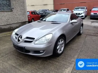 Usata Mercedes SLK200 163 CV (119 kW) 2005 Grigio Cabrio