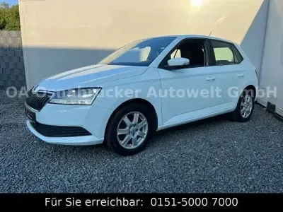 Gebraucht Skoda Fabia 75 PS (55 kW) 2019 Weiß Kleinwagen