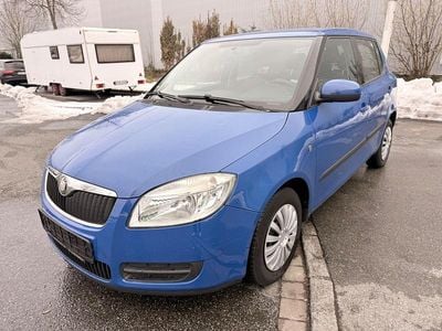 Gebraucht Skoda Fabia Ambiente 69 PS (50 kW) 2008 Blau Kleinwagen