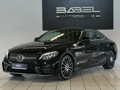 Gebraucht Mercedes C200 AMG 184 PS (135 kW) 2018 Obsidianschwarz Coupé