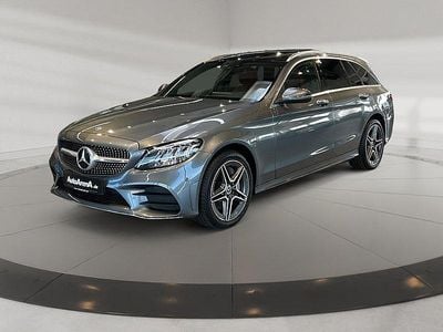Gebraucht Mercedes C300 AMG 245 PS (180 kW) 2021 Metalliclack selenitgrau Kombi